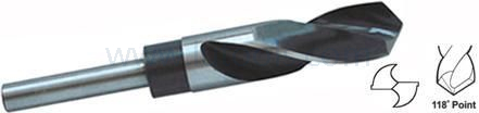 Сверла HSS Silver & Deming с уменьшенным хвостовиком 3/4 дюйма (TD-017)